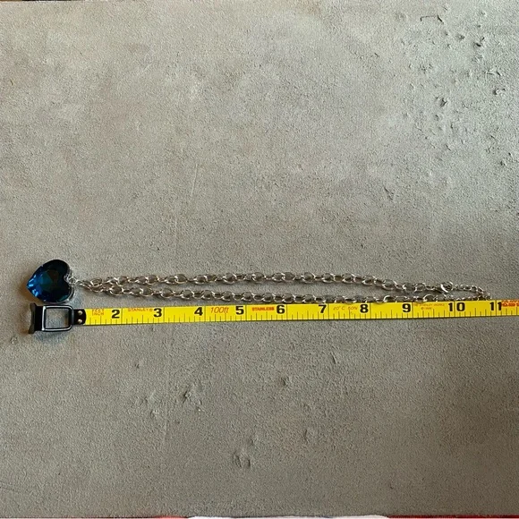 Blue Heart Necklace - Picture 6 of 9